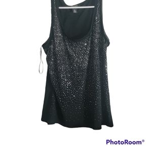 White House Black Market Sparkle Tank